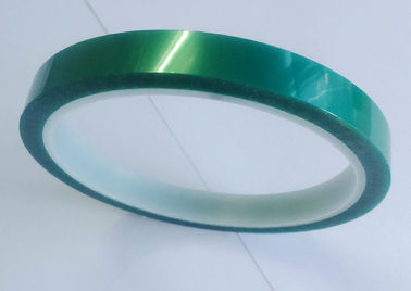 Темная ая-зелен лента 85ум полиэстера ИСО9001 с прилипателем силикона для покрывать