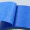 Лента для маскировки бумаги Крепе высокой эффективности голубая для влажных стены и пола